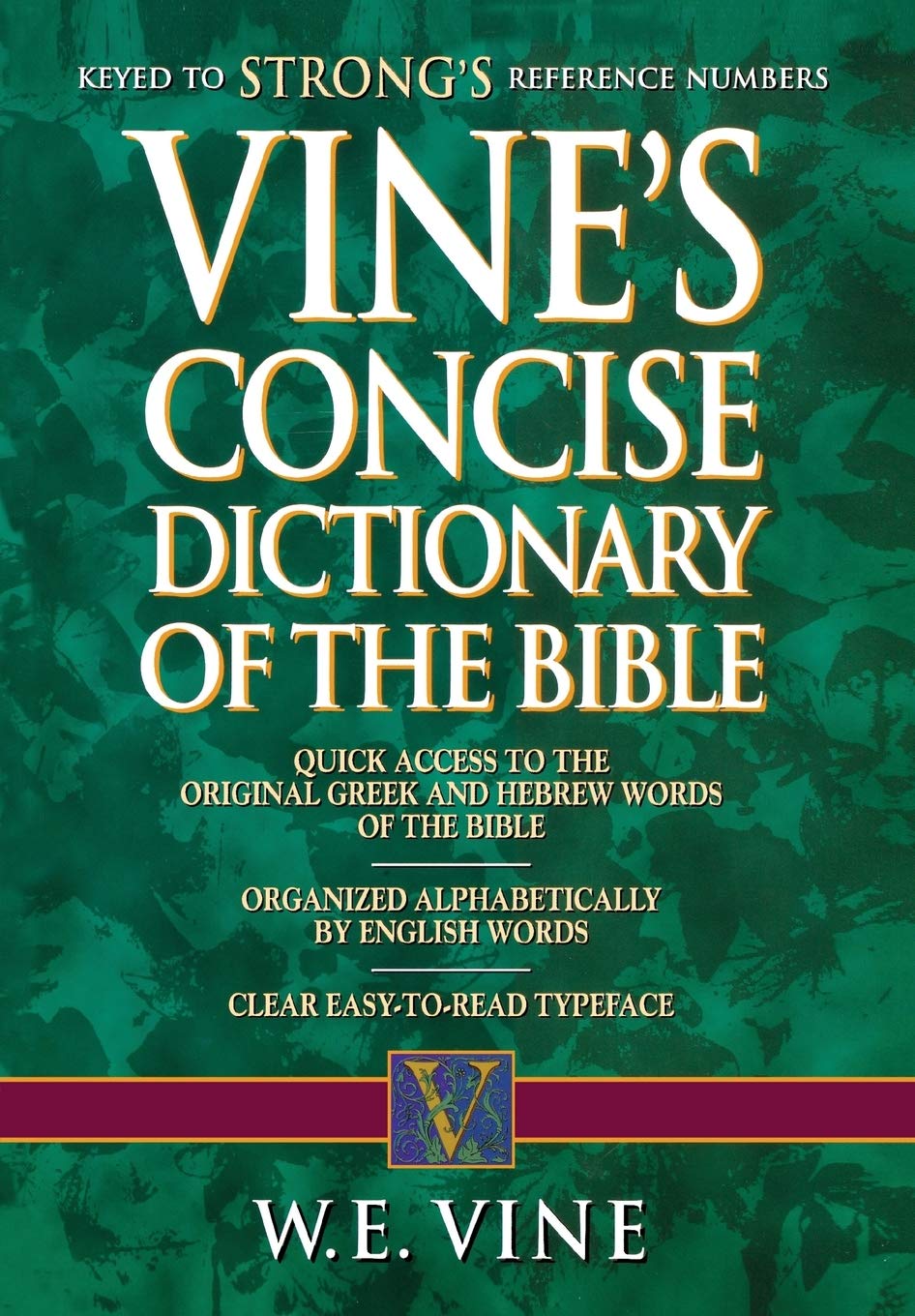 Vine's Concise Dictionary Of The Bible