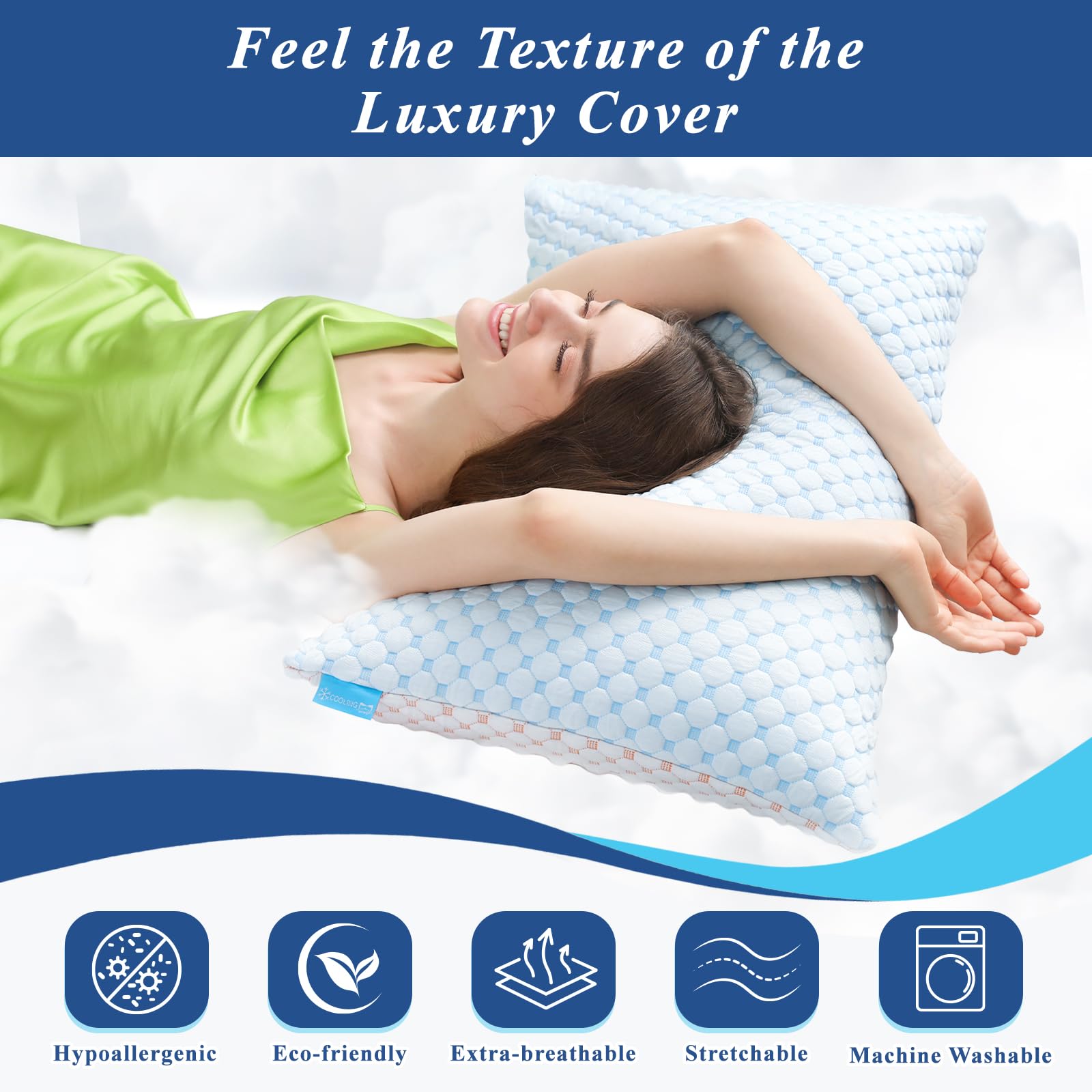 Bed Pillows Dormeo 2in1 Cooling Pillow Dormeo Octasense Pillow