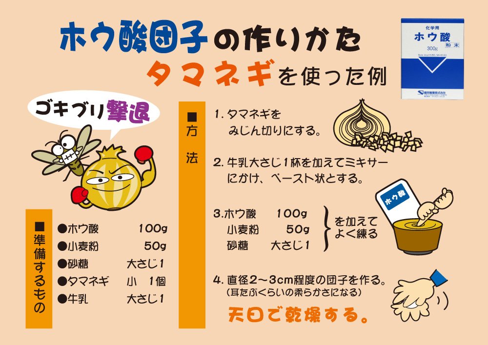 【ホウ酸団子の材料】 健栄製薬 ホウ酸粉末(化学用) 300g