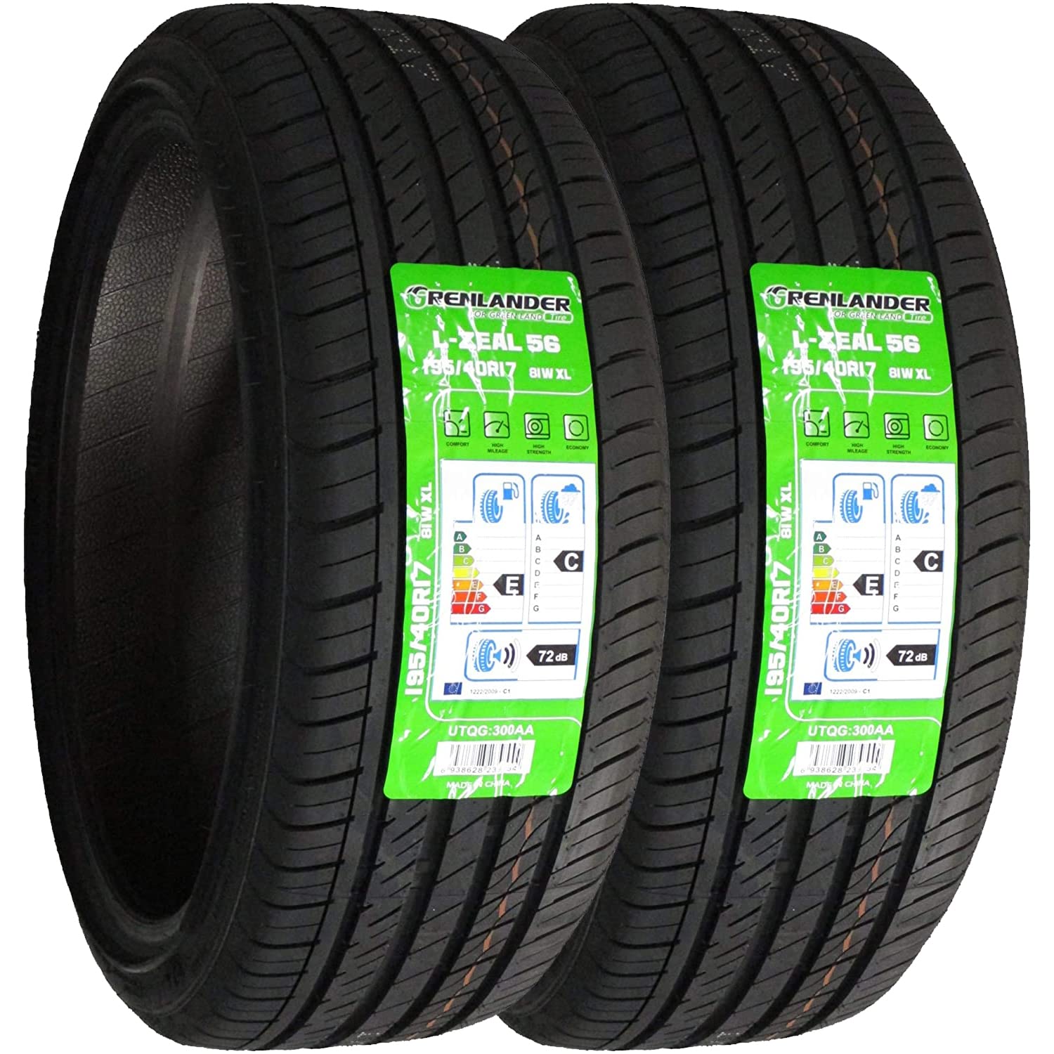 195/40R17 2本セット(2本SET) SAILUN(サイレン) ATREZZO ZSR サマー 