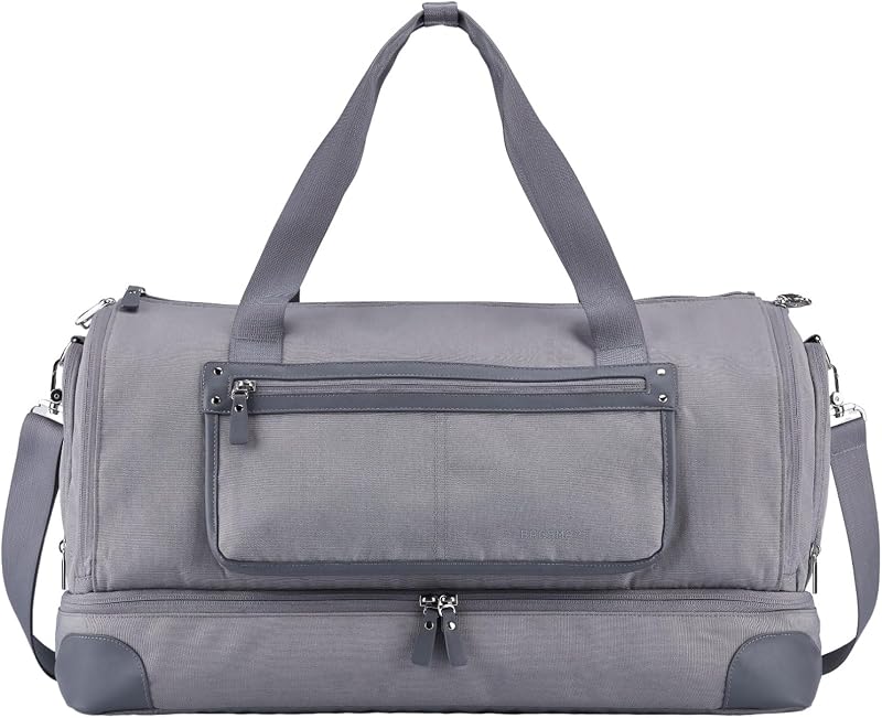 BAGSMART Medium Garment Bags for Travel, Convertible Travel Garment Duffle Bag Suit Bags for Women, 2 in 1 Garment Bags with Shoe Compartment