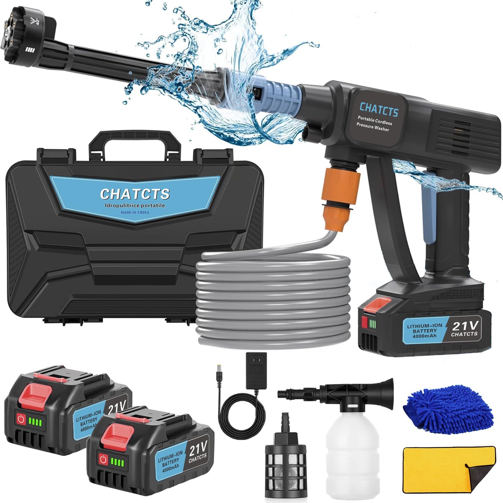 Portable Cordless Pressure Washer