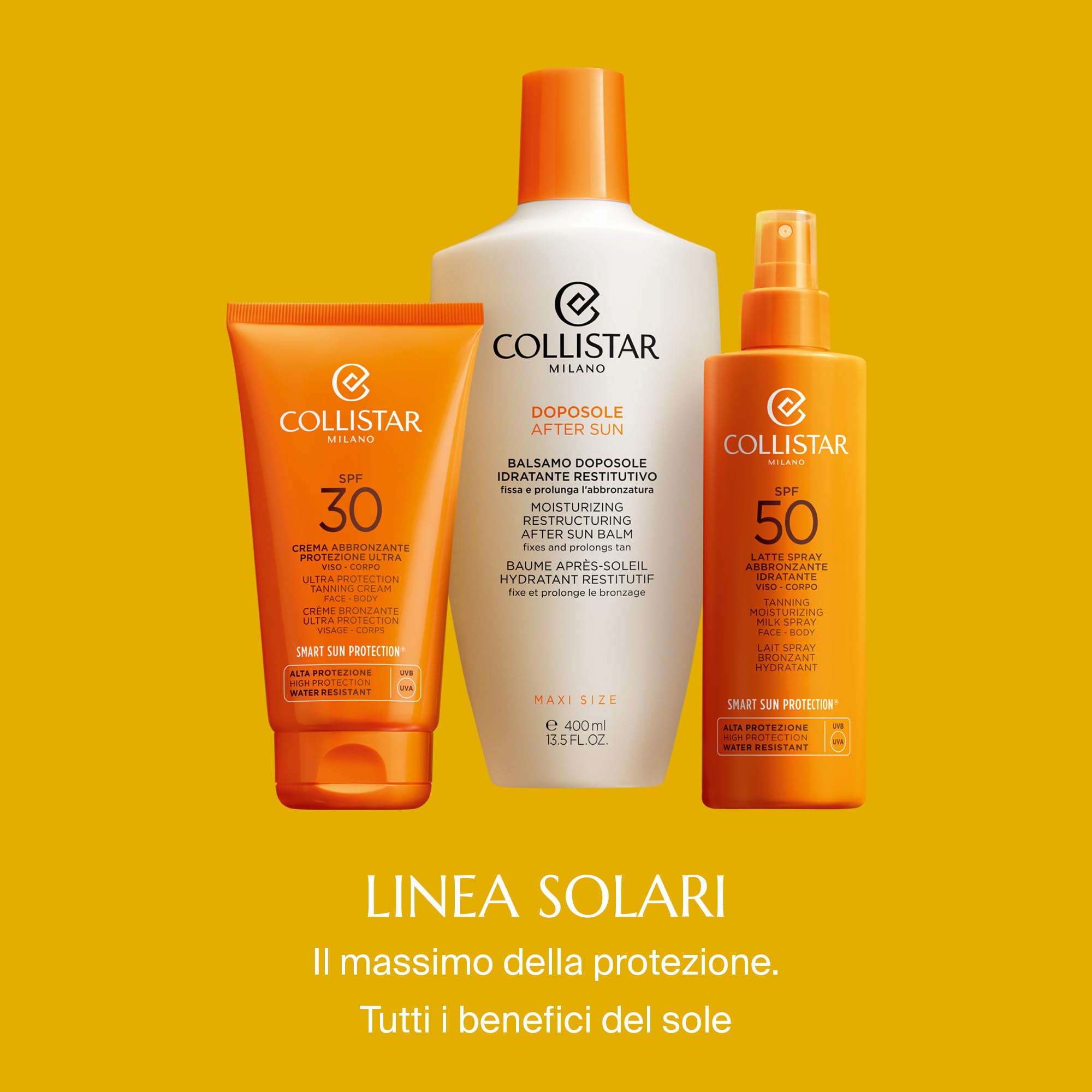 Collistar Olio Spray Protezione Capelli, Idrata, Nutre ed Elasticizza i Capelli, Protegge i Capelli dal Sole con Filtri UVA e UVB, Non Unge, 100 ml