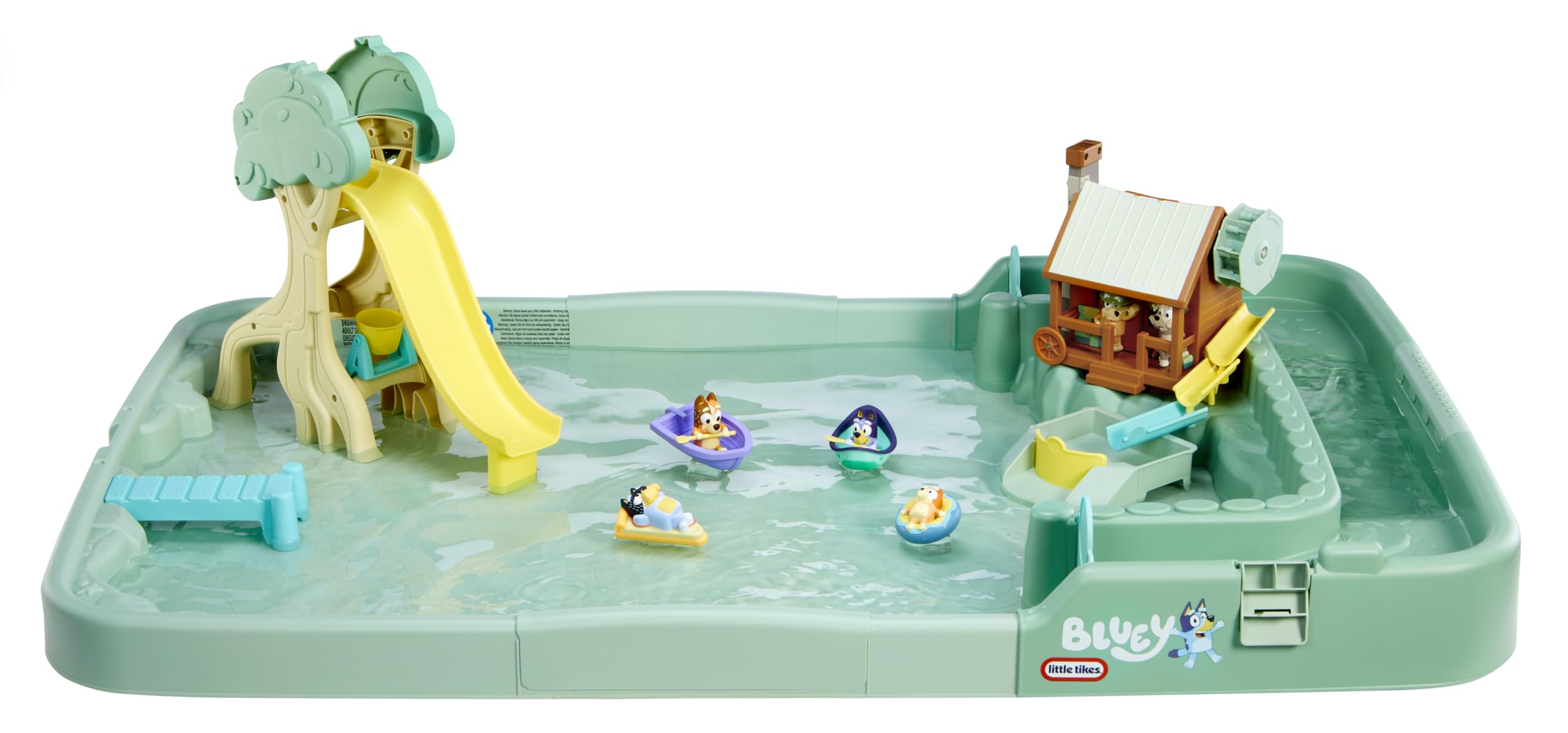 Little Tikes Bluey Bushland Adventure with 6 Accessories, Bluey Active Play, for Boys and Girls Ages 2-4 Years