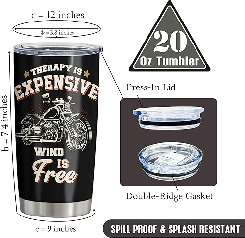 Miniatura 3 de Regalos de motocicleta para hombres y mujeres, el mejor regalo para jinetes, regalo para el día del padre, regalo de motocicleta para papá/marido,