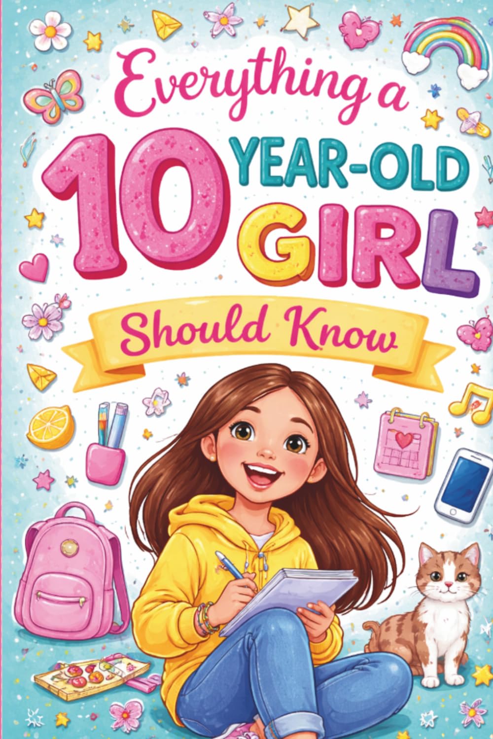 Everything a 10-Year-Old Girl Should Know: The Perfect Gift for Girls Age 10 – Full of Fun Facts, Confidence, and Growing-Up Moments
