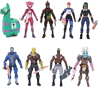 9Pcs For&tnight cake toppers Action Figure Toys Premium Cake Toppers and Party Favors for video game party supplier