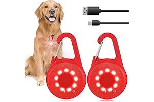 Clip-on Dog Collar Light for Nighttime Strolls & Safety