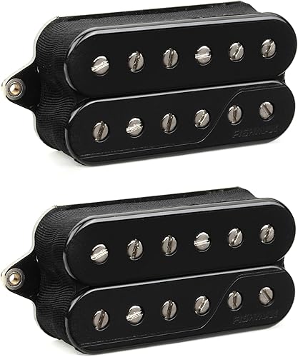 Fishman Fluence Signature Series Tim Henson - Juego de pastillas de 6 cuerdas, color negro