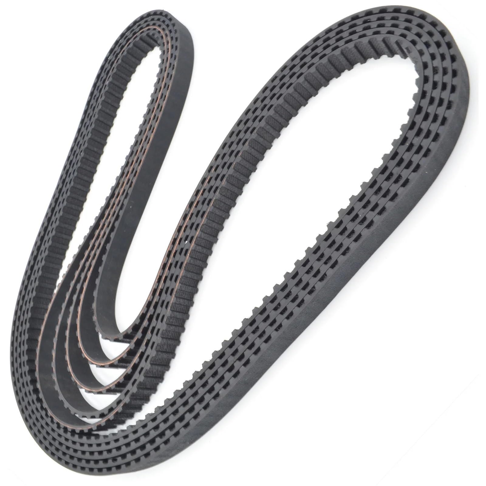 2 uds T5 correa de distribución Lp = 1300 1325 1335 1340 1350 1440 1500 1520 1550 1700 1740 ancho 35/40mm goma(T5-1420-(284 Teeth),2PCS_40MM)
