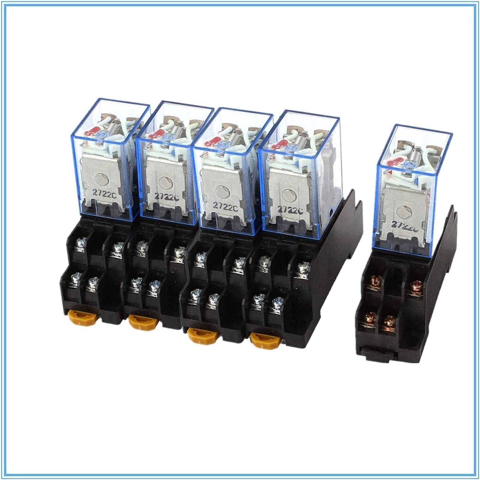 Relais 5PC 220V 10A HH62P pour éviter les pannes de commutation