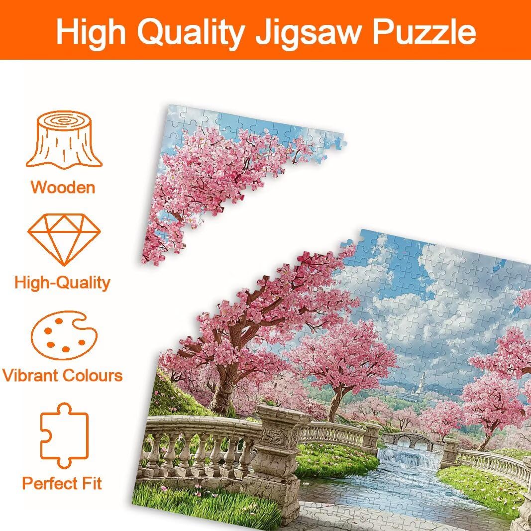 Puzzle Primavera, Puzzle 2000 Pezzi Adulti per Decor, Regalo Donna -8776