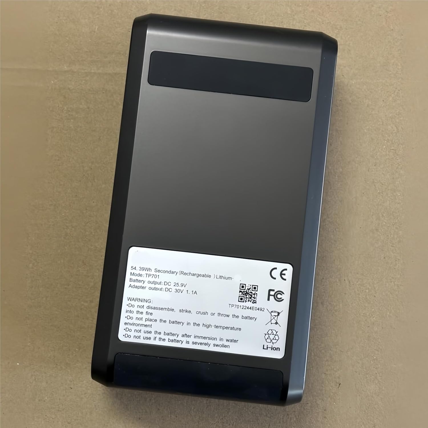 2200MAH 54.39WH Original Vacuum Cleaner Battery 25.2V. Compatible with Maircle S3 TP701