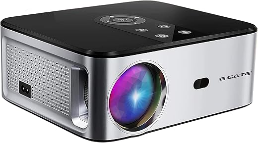 EGate O9 Pro Zen, Full HD Native 1080p, 9600L (690 ANSI), Projector Home 4K Android | ARC HDMI | Auto (Focus + Keystone + Tilt + Screen Fit +…