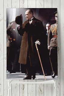 Postermanya (pster2606) Mustafa Kemal Atatürk Posteri 7 (30x40cm)