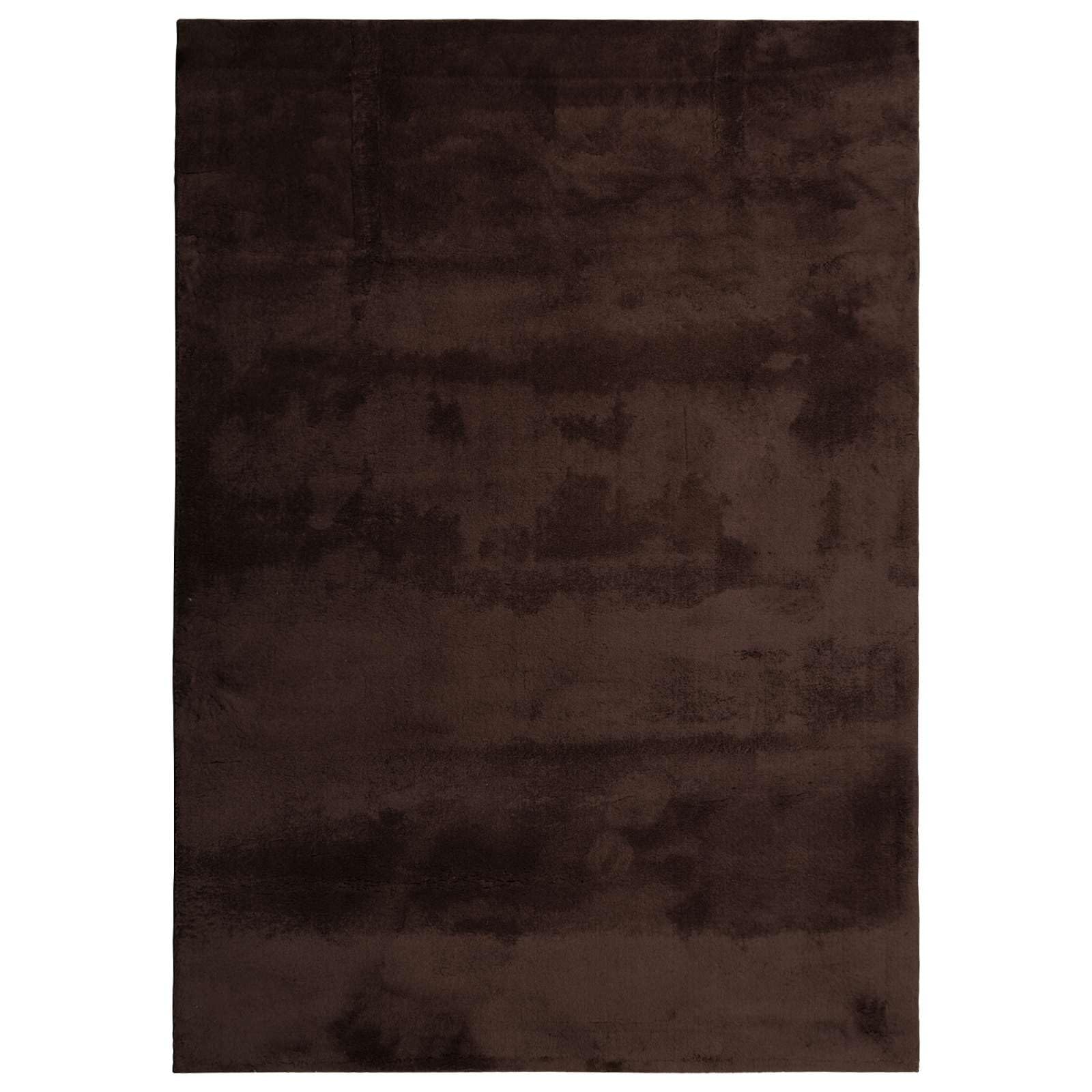 Tapis Doux à Poils Moyens et Lavable HUARTE Marron 200 x 280 cm,Maison & Jardin,Décorations,Tapis,9.85 kg-42022470