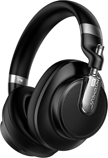 Morpheus 360 Verve HD Hybrid ANC Wireless Headphones CES Twice Picks Award Winner Qualcomm aptX HD High-Definition Audio, 50-Hour Battery, Bluetooth 5.1 Over-Ear Headphones Model HP9750HD