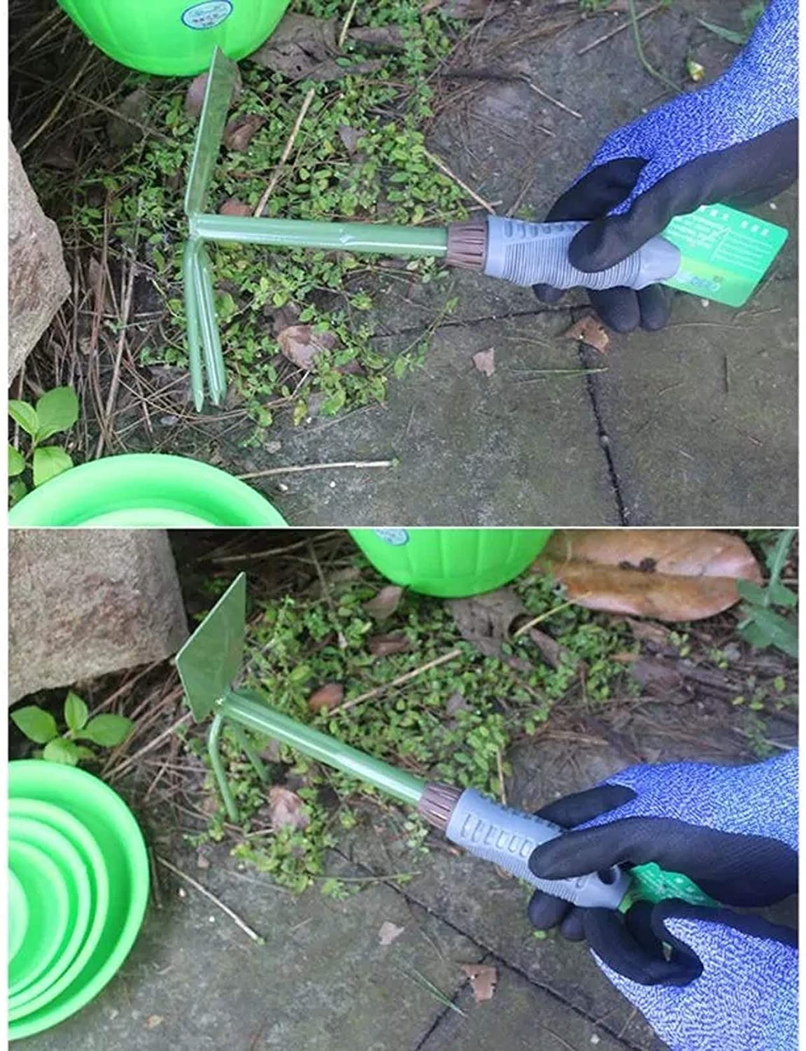 Zestaw narzędzi ogrodowych, 5-częściowy, wytrzymały odlew aluminiowy Ręczne narzędzia ogrodnicze z ergonomicznym uchwytem z PCV, Ręczne narzędzia ogro