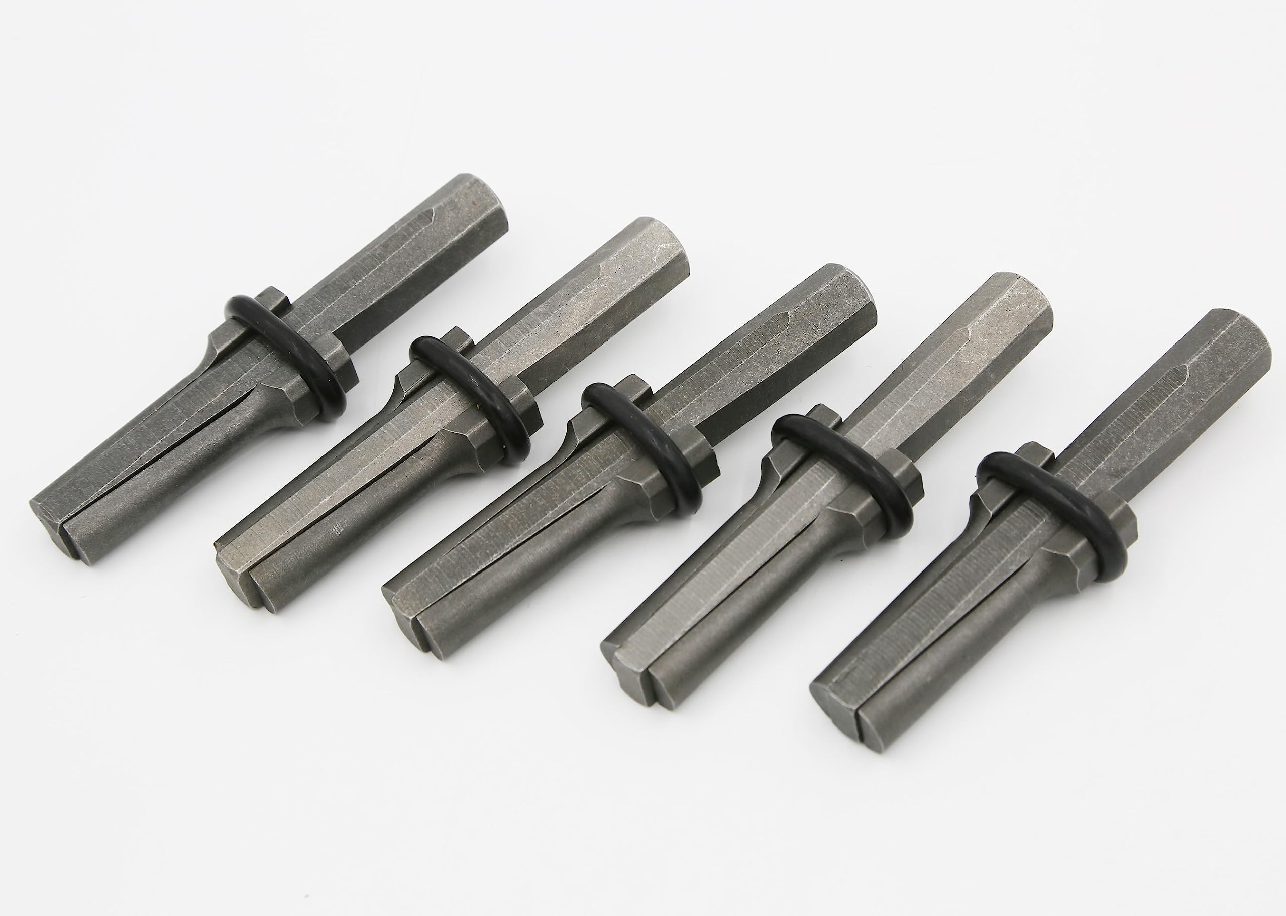 Handwerkzeug zum spalten,MYAYD 5 Stück/Set 18 mm Dübelkeile, Strapazierfähig, Manueller Steinspalter für Bildhauer,Gehweg, Abbruch, Hausrenovierung