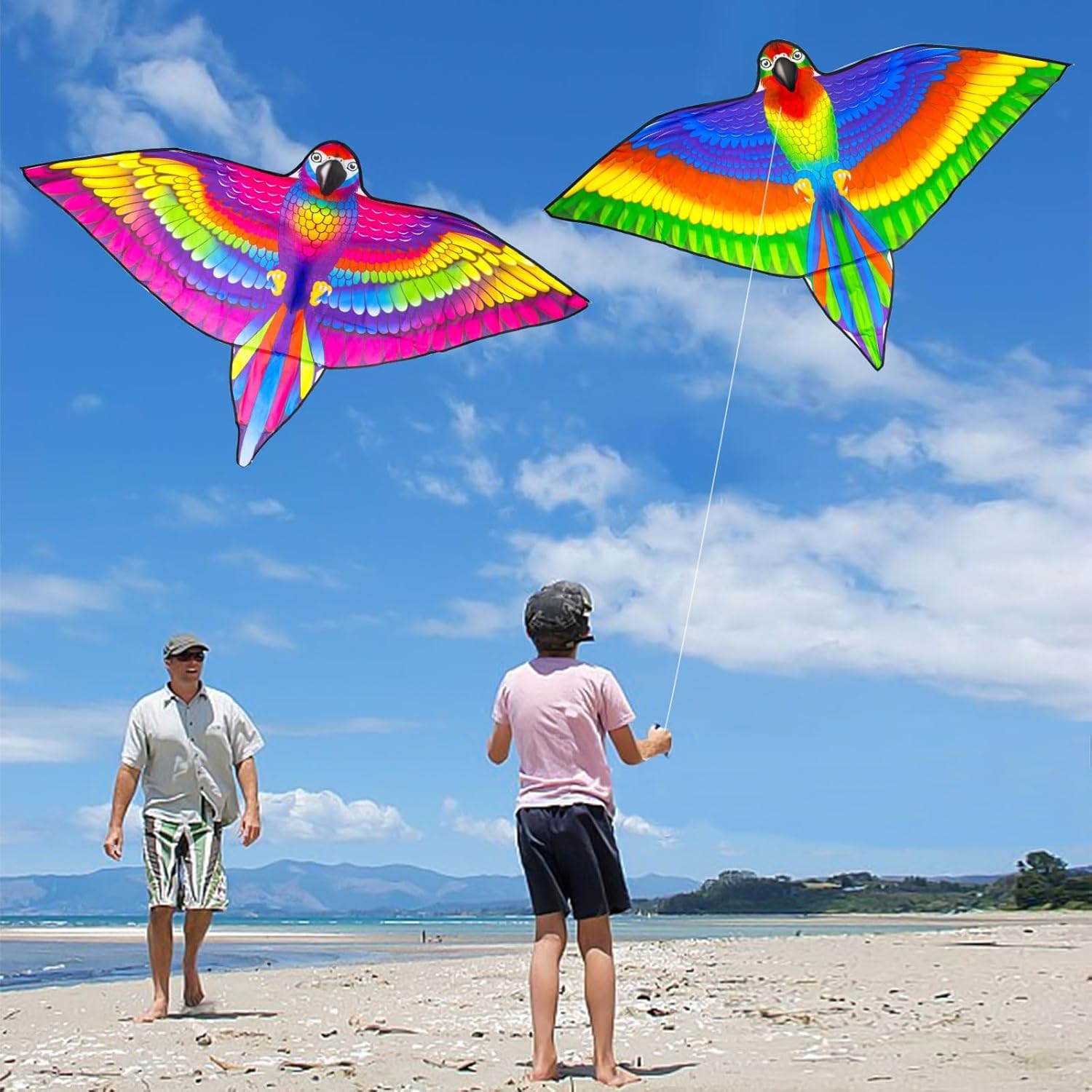 Huge Kites, Kite for Kids and Adults Easy to Fly Kite for Beginners with 328ft String - Image 4