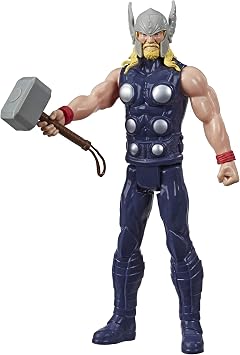 Marvel Avengers Titan Hero Series Blast Gear Thor Action Figure, 12 Toy, Inspired by The Marvel Universe, for Kids Ages 4 & Up