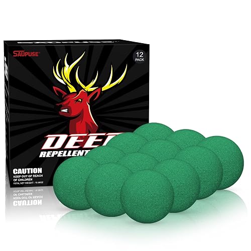 Deer Repellent for Garden, Rabbit Repellent Outdoor, Deer Deterrent for