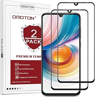 OMOTON Protector Pantalla para Xiaomi Mi 9 Cristal Templado Xiaomi Mi 9, Tecnolog?a 3D, Borde Negro, Cobertura 99% de la Pantalla, Definici?n HD, Sin Despegamiento