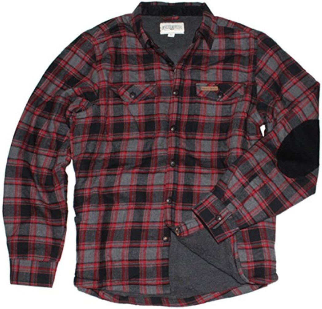 Sale > field and stream flannel shirt jacket > in stock