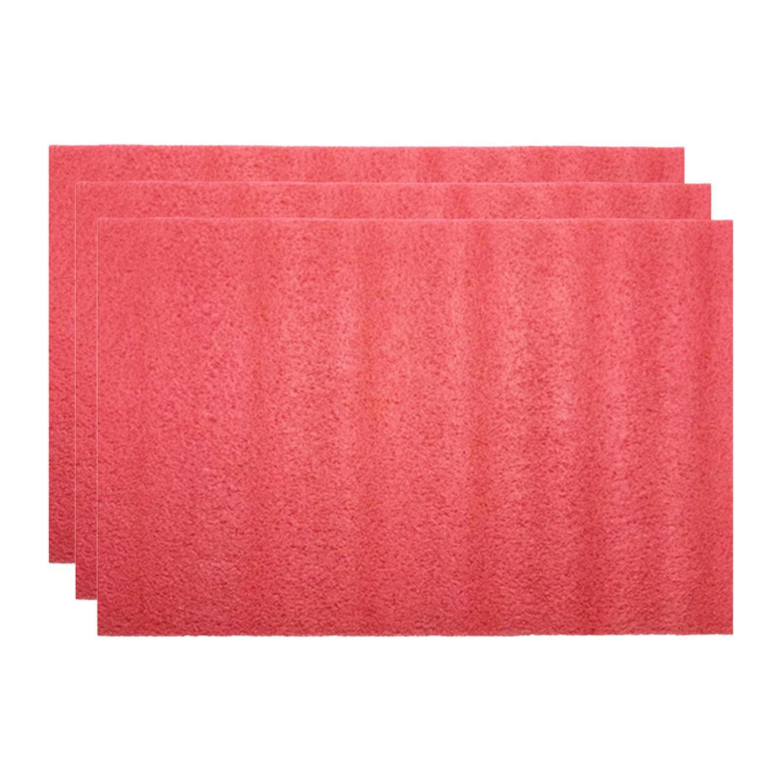 doublure en mousse pour coffre à outils Pack De 3Pour Tiroirs Commode Game Rouge Plusieurs Tailles(60cmx60cmx3.9cm)