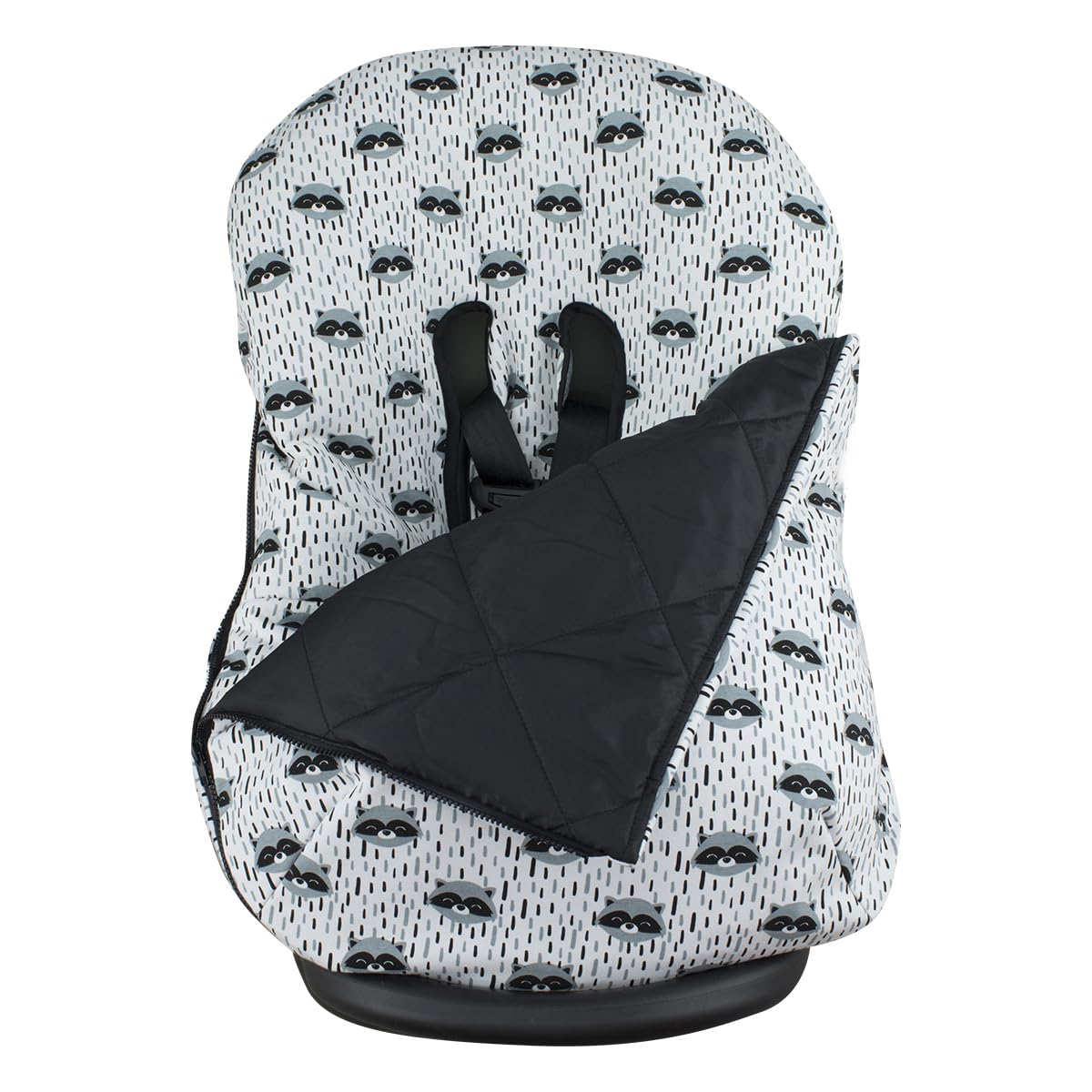 JYOKO KIDS Funda + Saco para portabebés y capazo Bebé Impermeabilizado en su interior, Algodón Orgánico (Dragonfly, Algodon) — view 21
