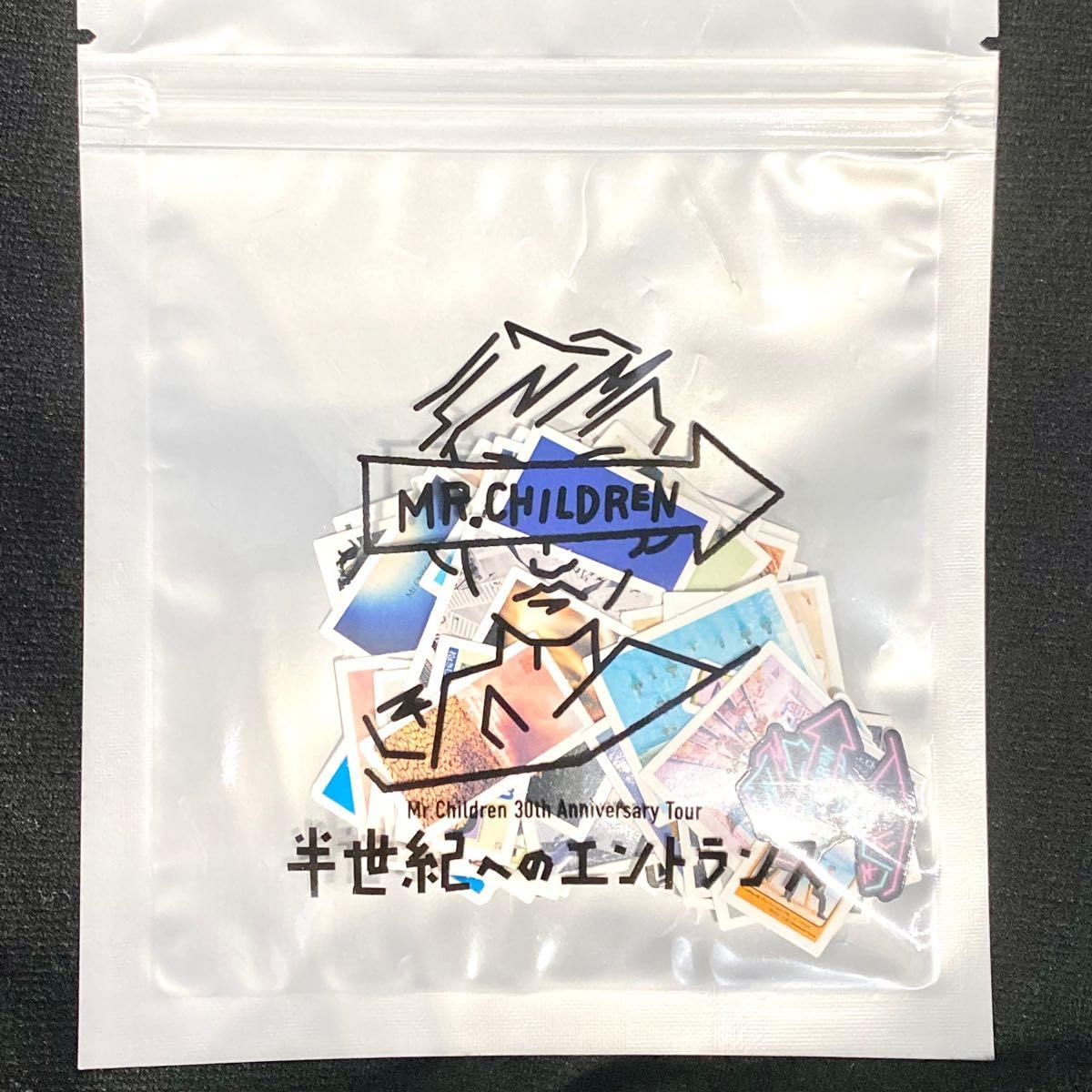 Amazon.co.jp: ミスチル Mr.Children フレークシール 72枚入り