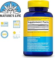 Vista 2 de Nature's Life Icelandic Kelp 41 mg - Tabletas de yodo, suplemento de algas marinas para apoyo tiroideo, natural, sin gluten, superalimento verde sin