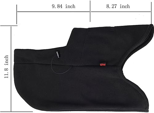 Miniatura 5 de Pasamontañas de forro polar cálido para bicicleta máscara completa para calentar el cuello gorra deportiva de invierno