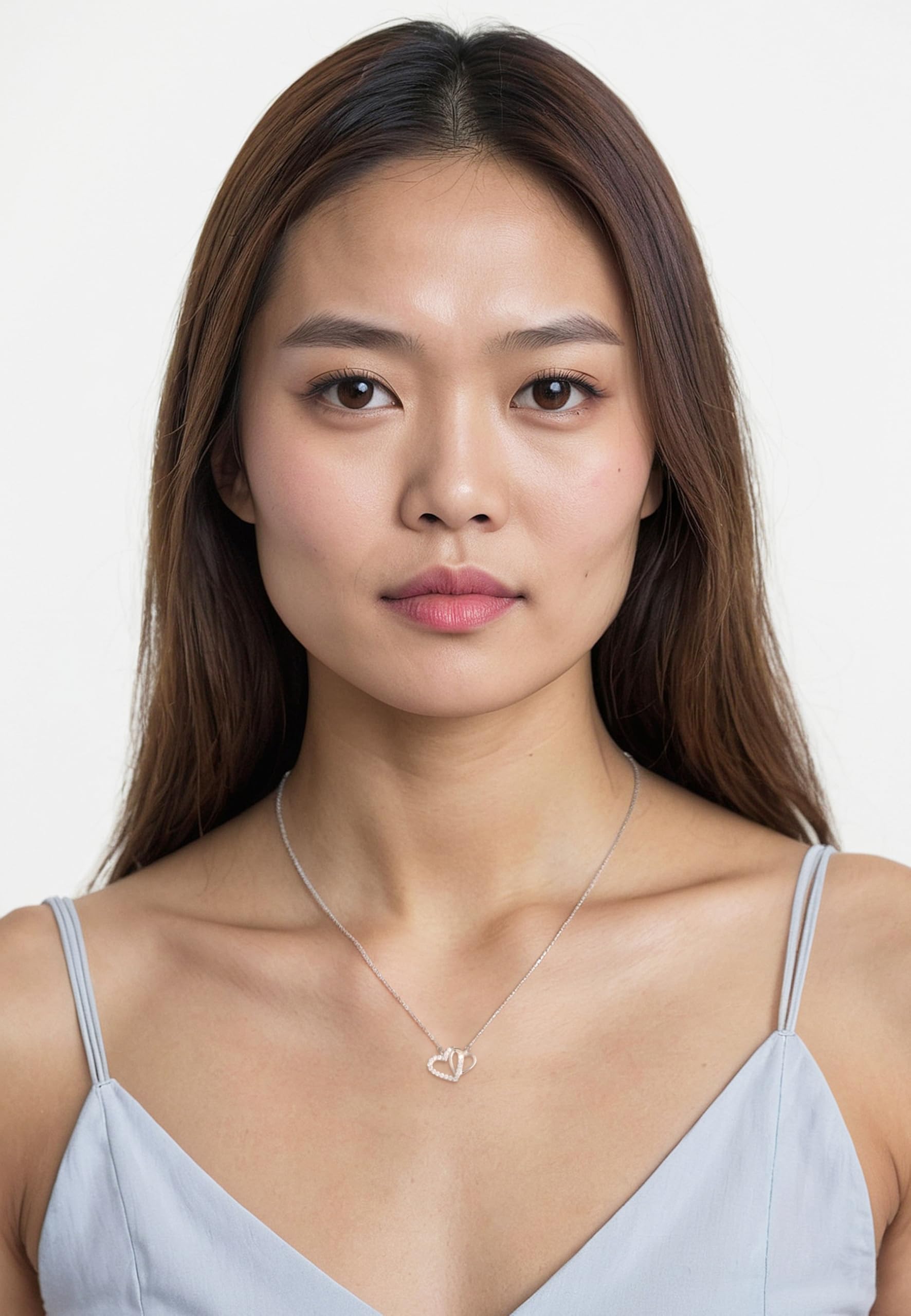 Sofia Milani - Collana da Donna in Argento 925 - con Pietra Zircone - Ciondolo a Cuore - 50300