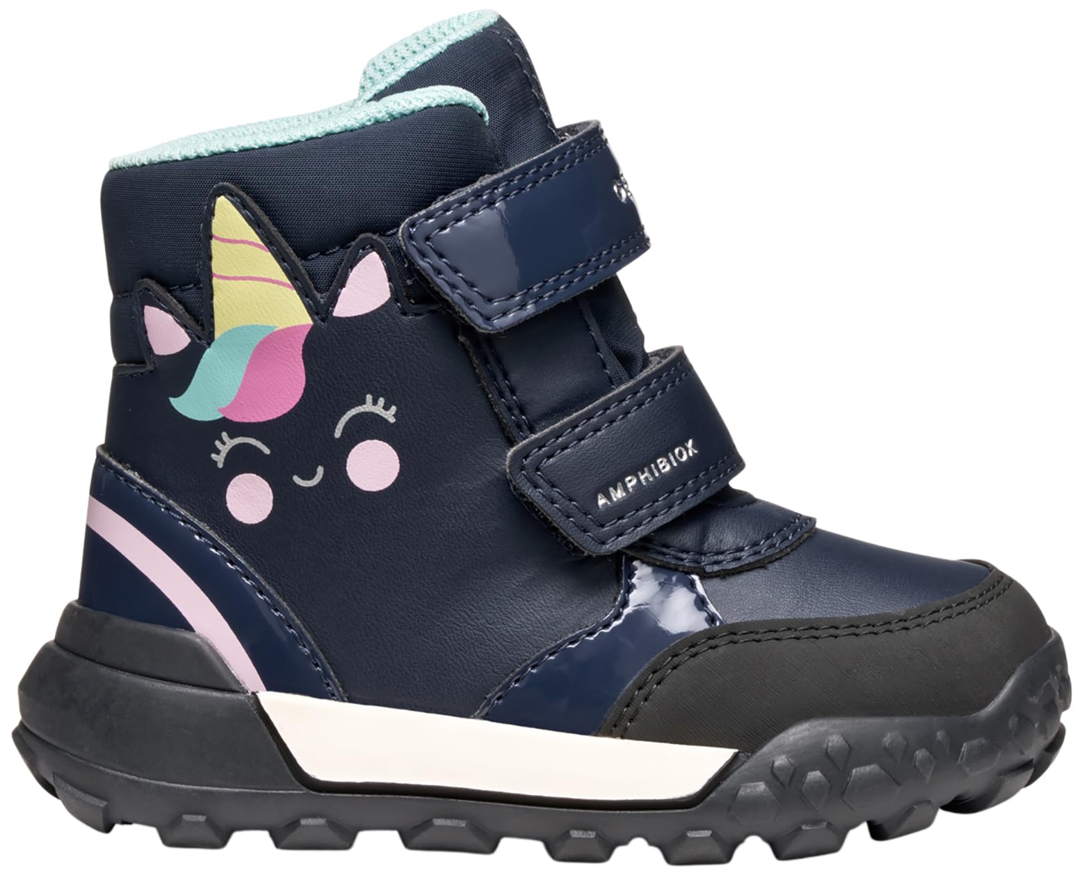 Geox B Trekkyup Girl B Ab Bota de tobilloBebé-Niñas