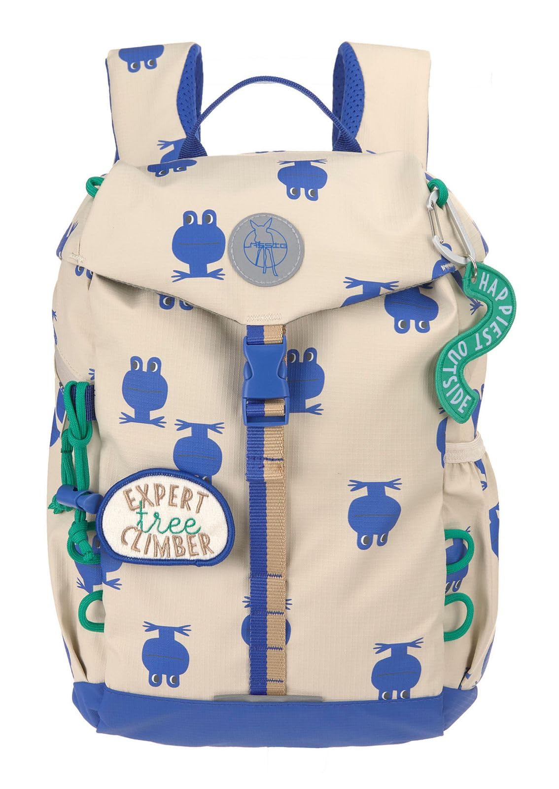 LÄSSIG Rucksack Happy Trails Mini Outdoor Backpack 9L Frog mehrfarbig