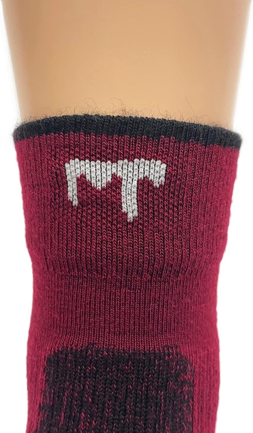 USA Made - Mini Crew Socks - Hiking Socks - Merino Wool - Mountain Heritage - Image 3