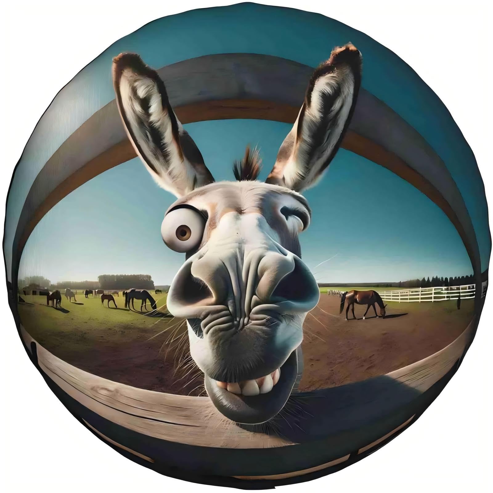 Spare tire Cover - Spare tire Covers for Trailers Camper RV Wheel Protectors Weatherproof Wheel Covers Waterproof Universal Fit Trailer Rv SUV Truck Travel