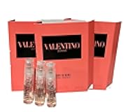 Valentino Born in Roma Coral Fantasy EDP 0.04 fl. oz. Sample Vial Lot of 3 Glass Partially filled Spray Mini Perfume Vial Eau De Parfum