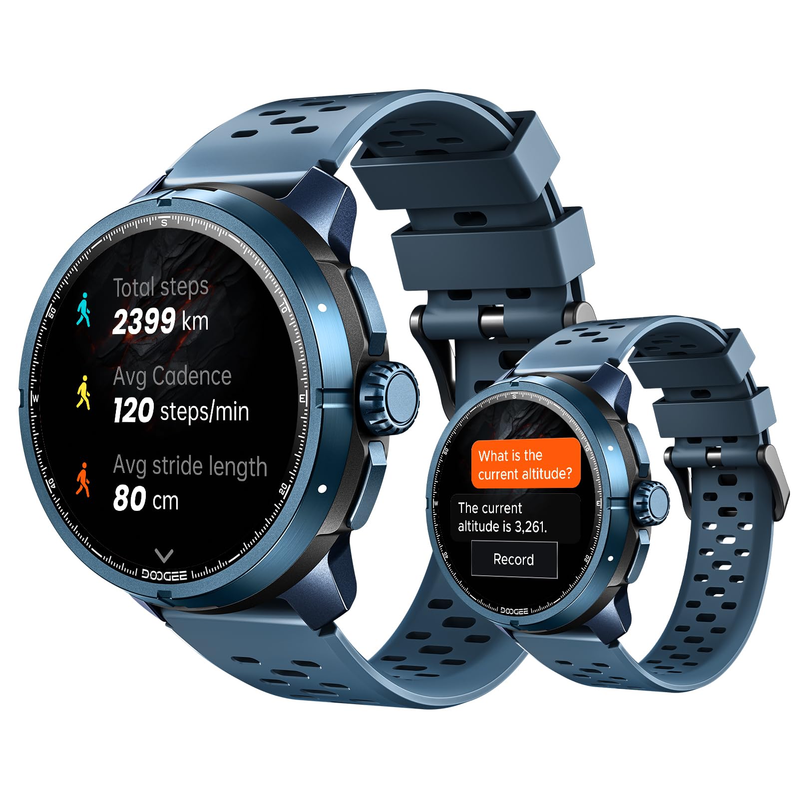 ANYMOVINGM1PRO Smartwatch Hombre y Mujer, GPS Doble Banda L1+L5, 30 Días Autonomía, 1.5" AMOLED 1000 Nits, GPX Offline y Trackback, VitalCore AI, 170+ Modos, 5ATM Reloj Deportivo Hombre