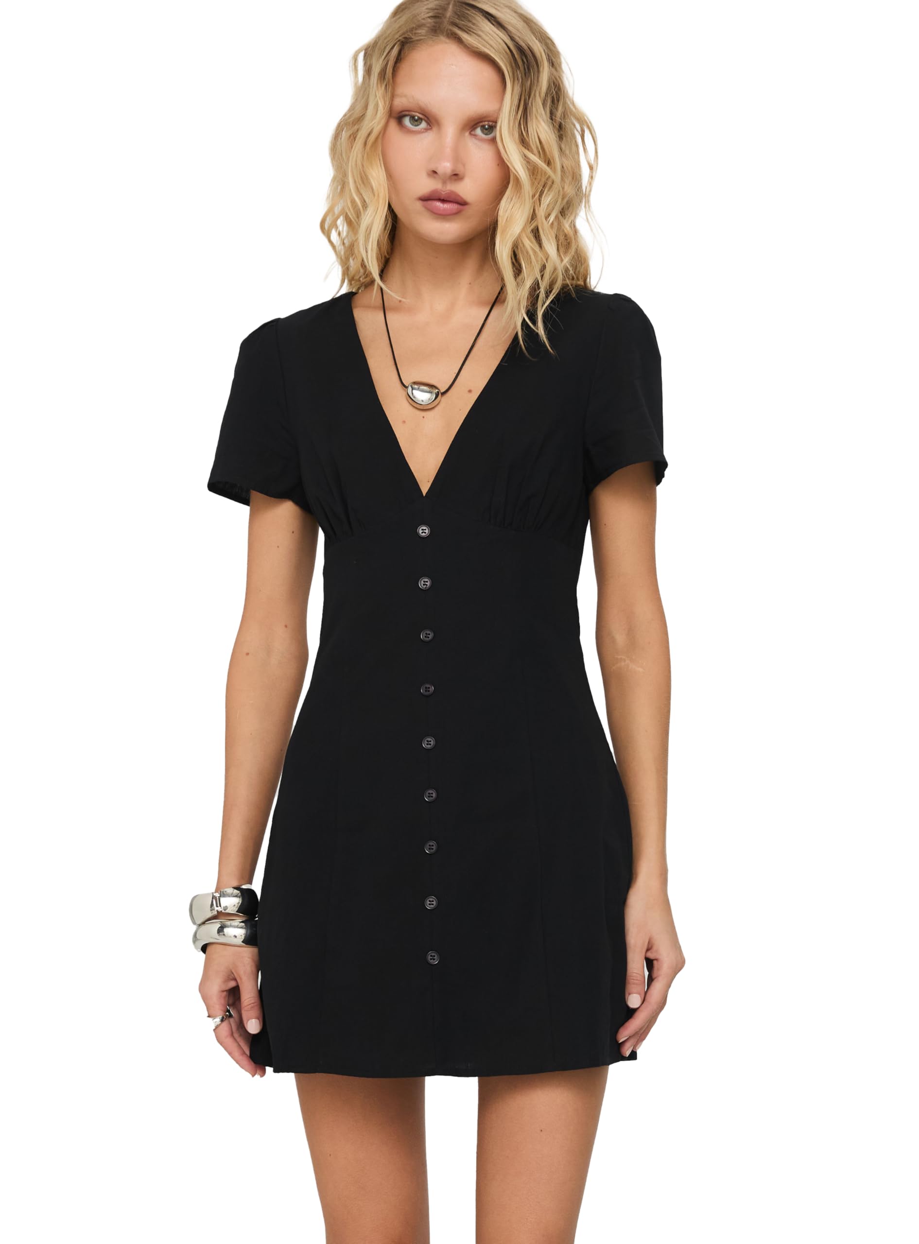 Photo 1 of Princess Polly Loveliness Playsuit Black