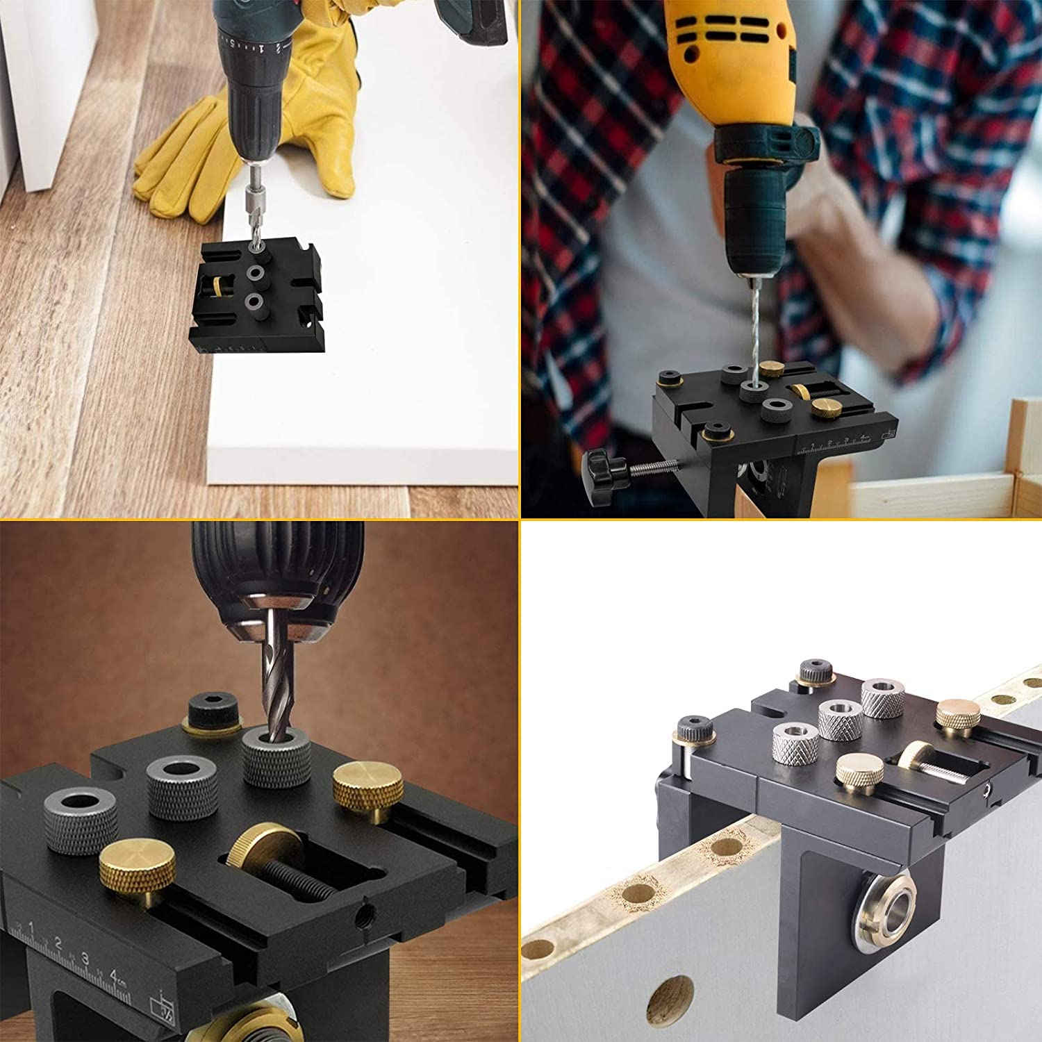 Pocket Hole Gig,Dowel Jig,Woodworking Tools And Accessories,0.51in-1 - View #4