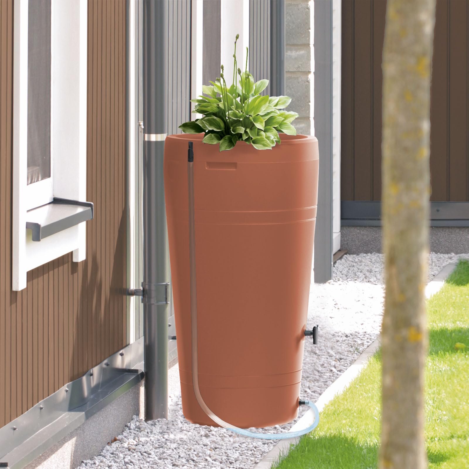 Regentonne Ravenna 230 Liter Terracotta