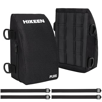 Hikeen Baseball Catcher Knee Supports Catcher Knee Pads for Baseball Softball with Removable Sponge Block Catchers Knee Wedge Catcher Knee Support GearEnlarged Version