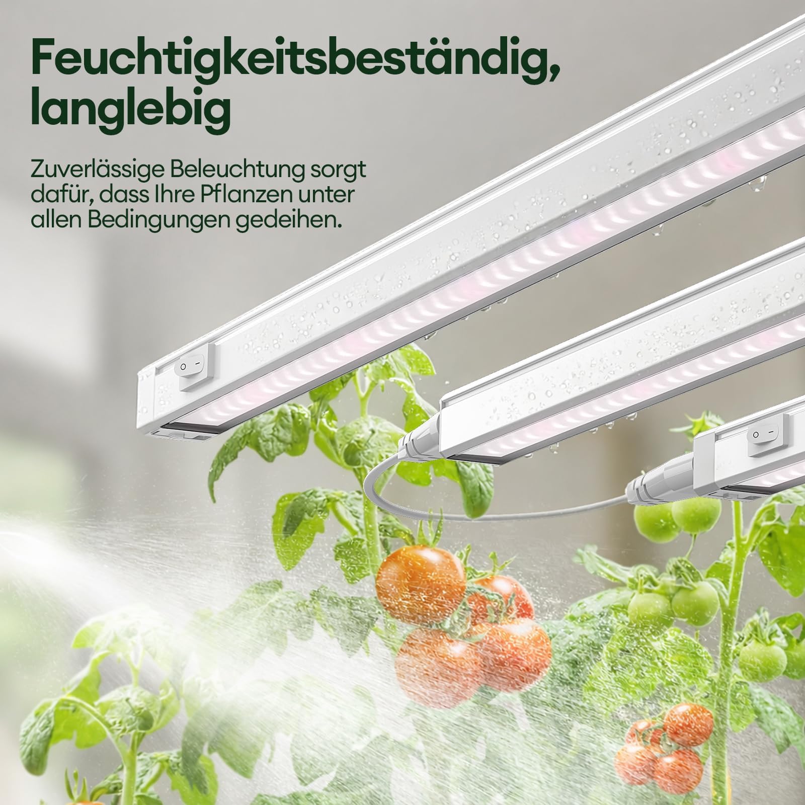 MG T5 Linear Grow Lights White 1ft 4pcs