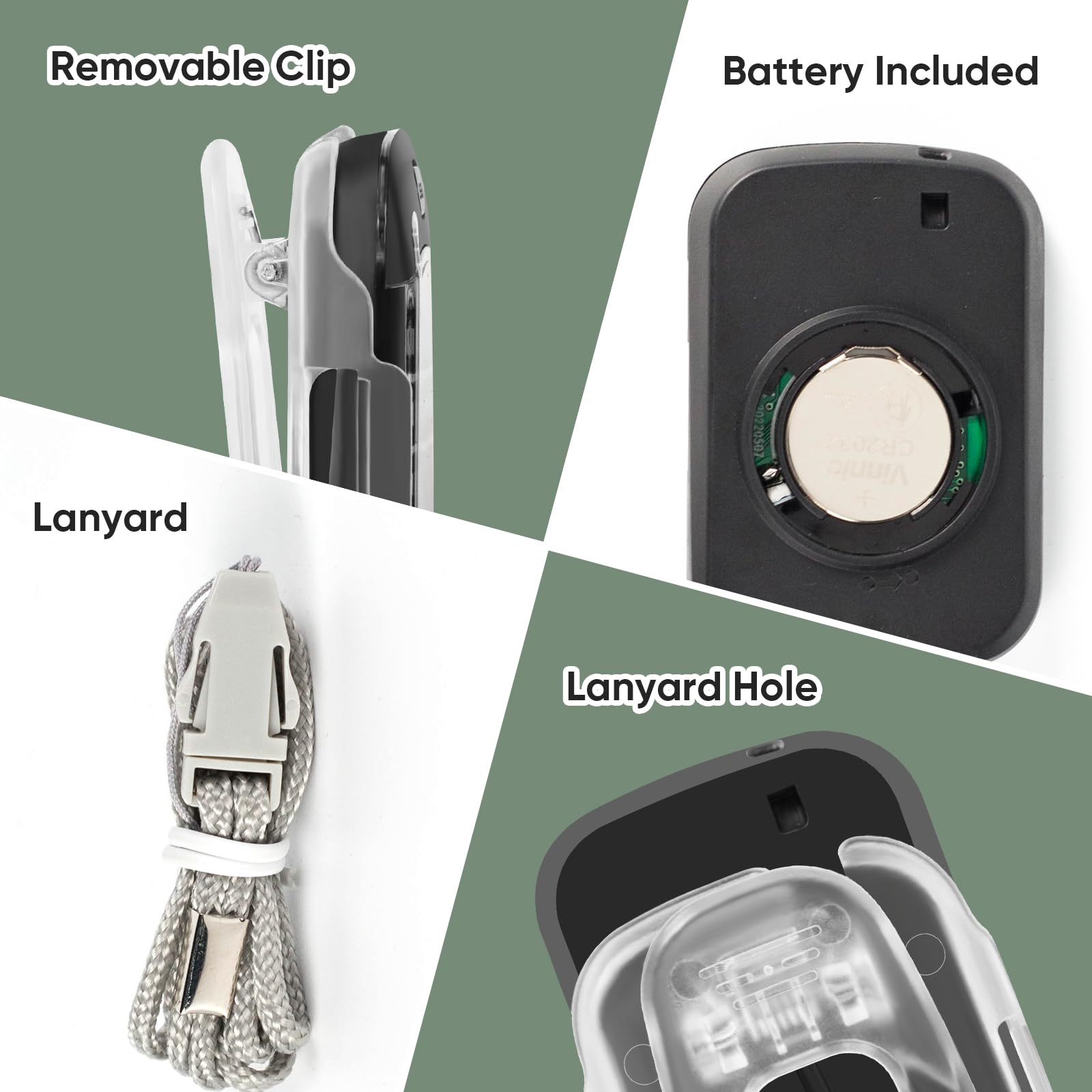 3D Schrittzähler Zum Gehen, Up-Graded Genauer Schrittzähler mit Clip/Lanyard, 3D Digitale Einfacher Schrittzähler Verfolgen Sie Schritte mit Großer LCD-Anzeige für Damen Herren