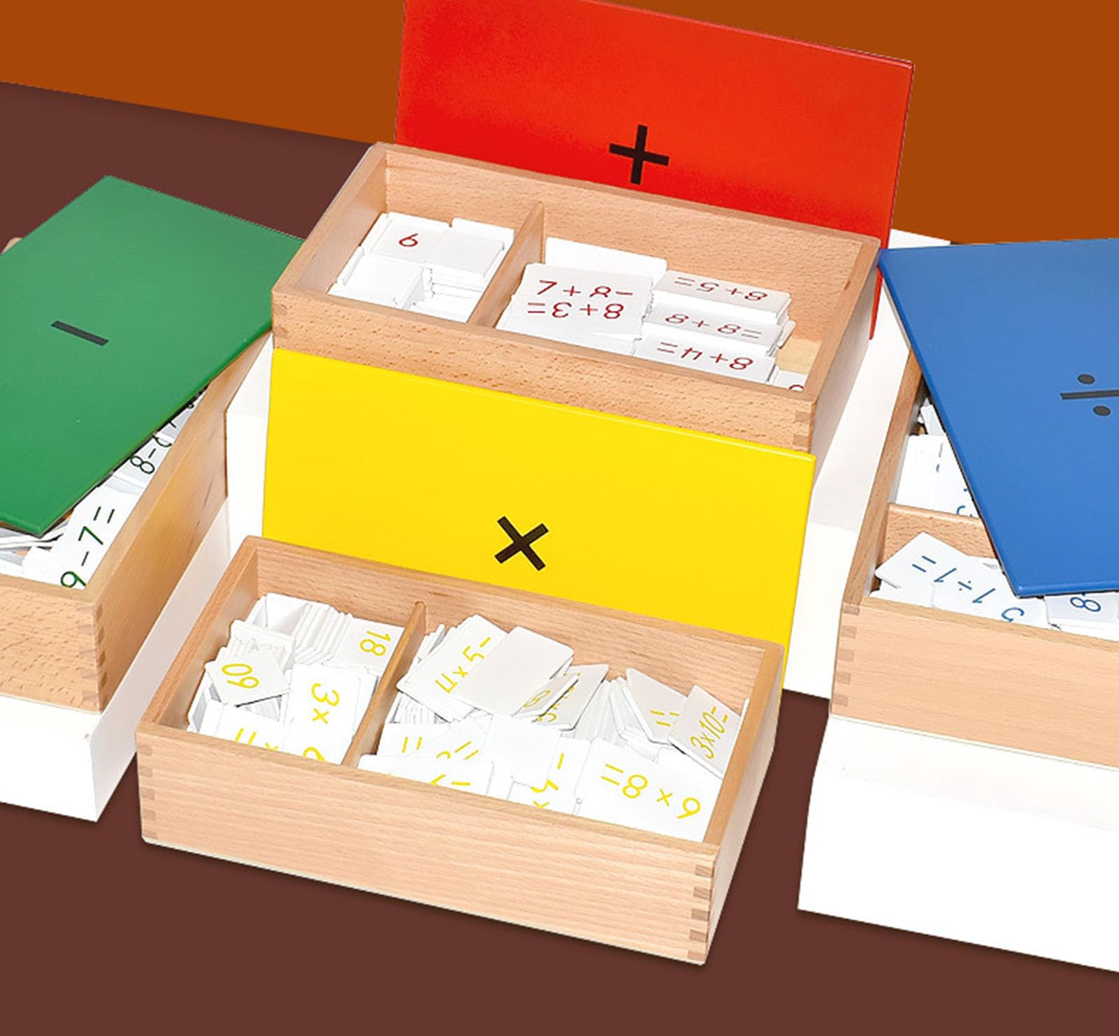 Caja de Aritmética Montessori, Juguete de Aprendizaje Temprano de Matemáticas