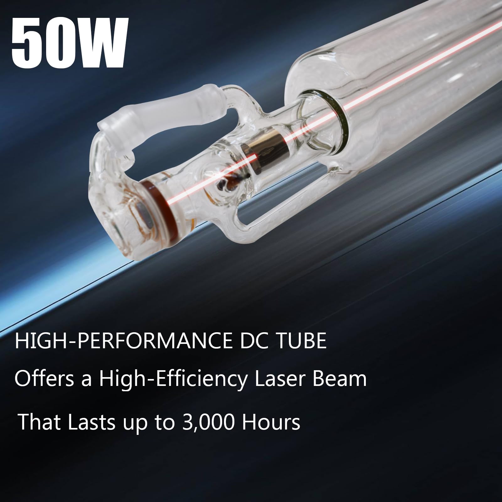 Autoenfoque 50W Grabador de Láser CO2 con Área de Trabajo 300x500mm Máquina de Grabado de Láser CO2 con RDWorks Asistencia de Aire y Control Digital Engraving Machine Láser CO2 Profesional