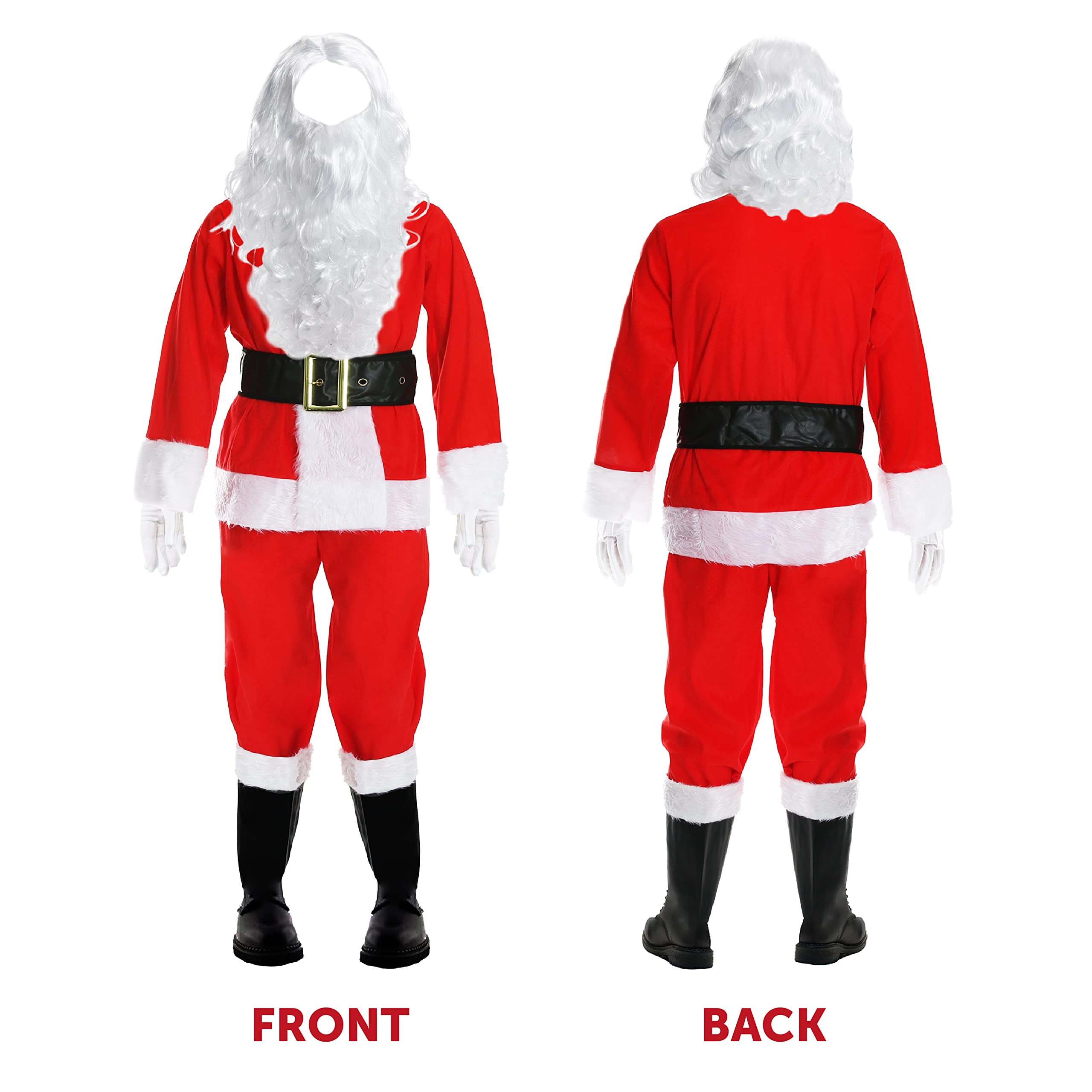 I Love Fancy Dress ILFD4554XXL Deluxe kostiumy Świętego Mikołaja (2XL)