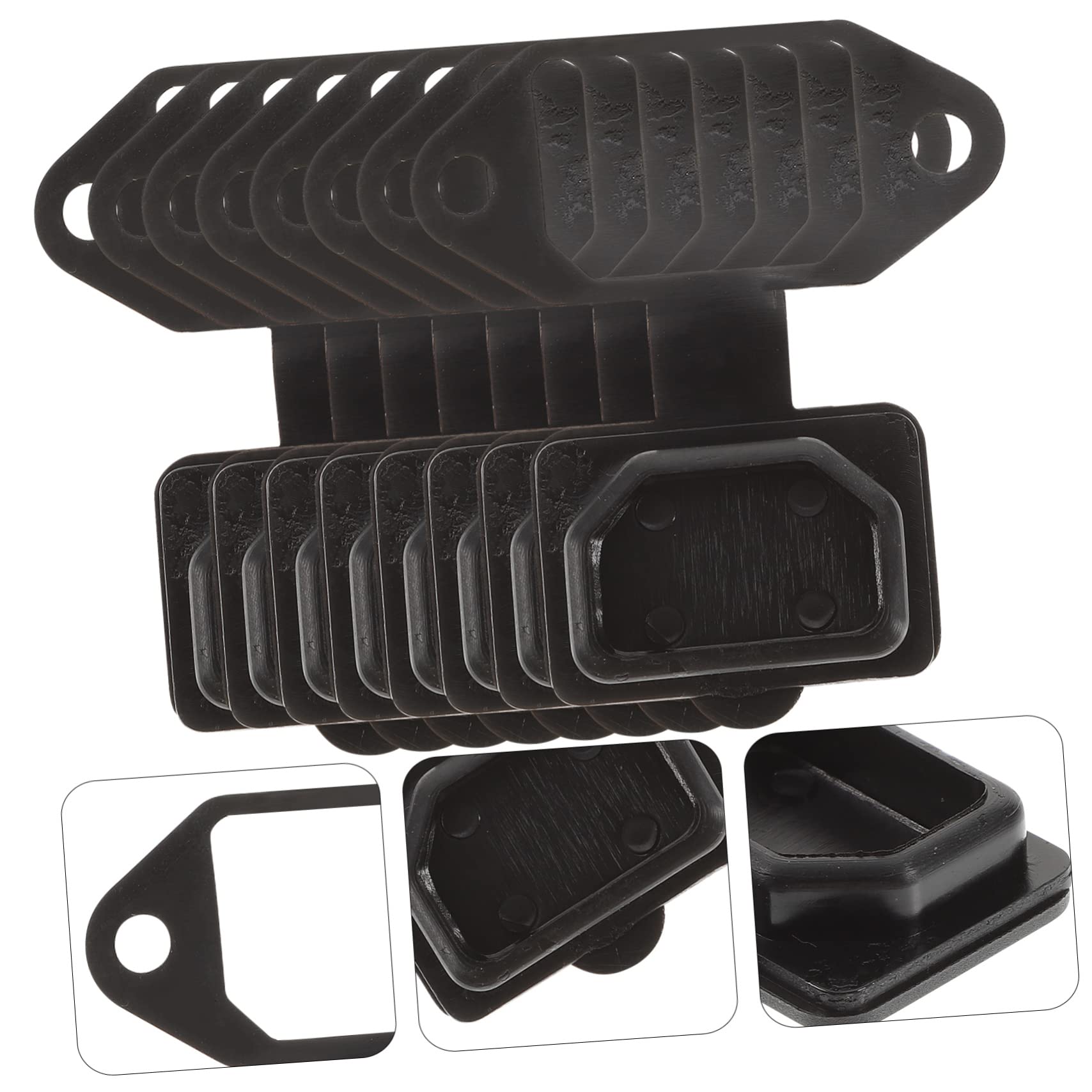 UltraPro, Black, Outdoor Electrical Outlet Cover, Single Gang Weatherproof Enclosure Rated For Wet Locations 49204